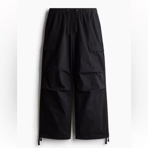 H&M Cargo Pants black